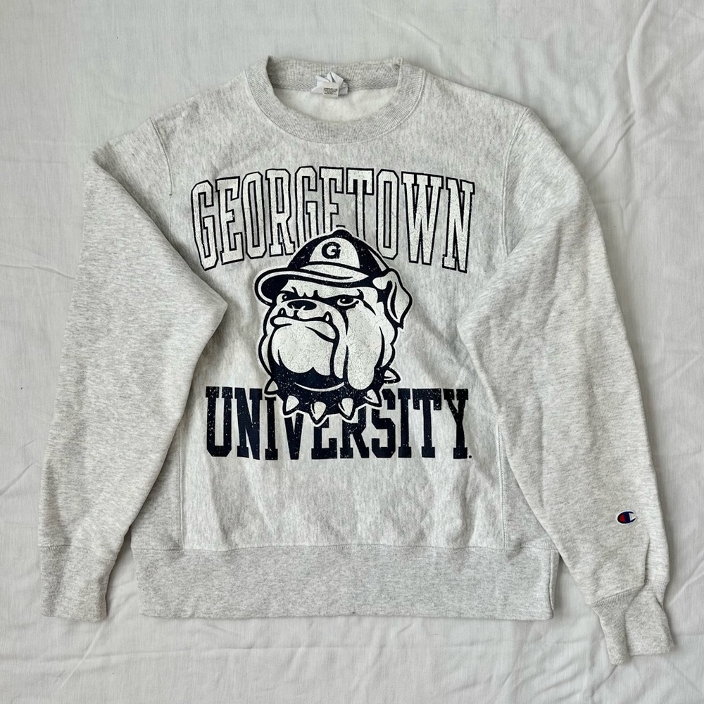 Champion Georgetown University Men's Crewneck